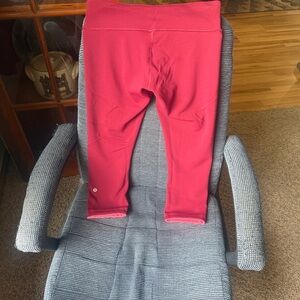 Lululemon reversible crop leggings